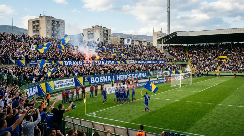 Bosnia and Herzegovina national football team making World Cup debut 2026