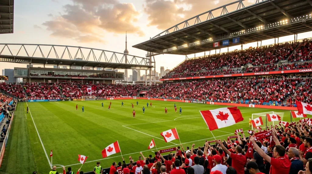 Canadian national football team preparing for their historic home World Cup 2026 tournament