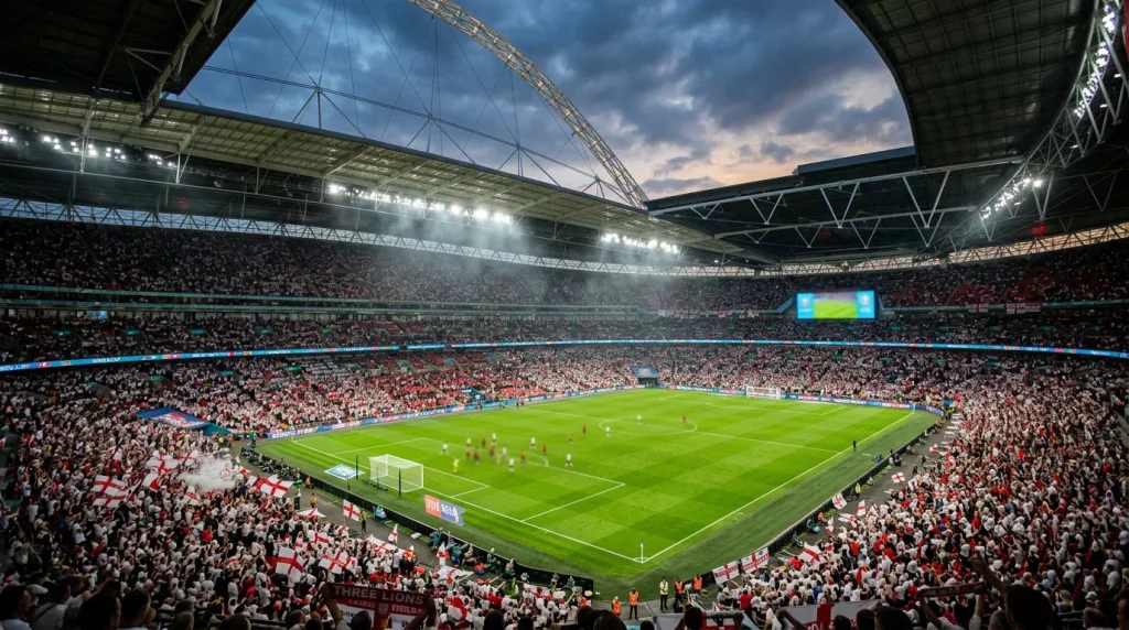 England national football team Three Lions preparing for FIFA World Cup 2026