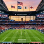 World Cup 2026 Group D featuring USA, Australia, Paraguay, and Türkiye competing across American venues