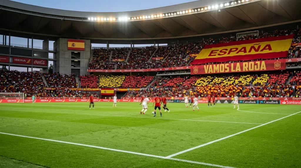 Spain national football team La Roja preparing for FIFA World Cup 2026