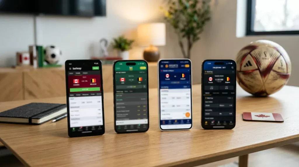 Best World Cup 2026 betting apps for Canadian mobile users
